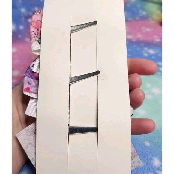 Girl 3 Pc Hair Bow Clips Sanrio Hello Kitty Friends Character Toddler Kid Kawaii - Picture 5 of 5